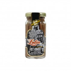 Tarro de 100g. Anchoas en Aceite de Oliva Lolín 17/21 filetes