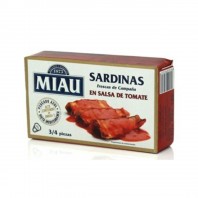 Sardinas en tomate  3/4  piezas