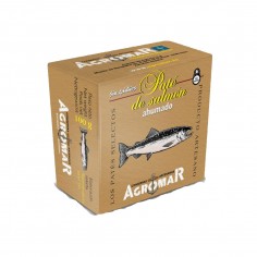 Lata de 100 g de Paté de Salmón ahumado Agromar