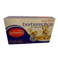 Berberechos natural Rías Gallegas 30/40 piezas