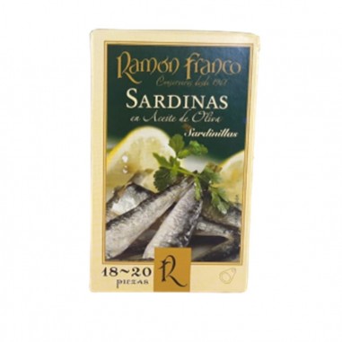Sardinillas en aceite de oliva 18/20 piezas