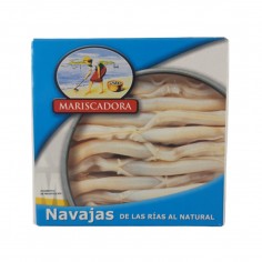 Navajas al natural 8/10 piezas