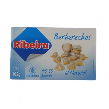 Berberechos natural 45/55 piezas