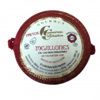 Comprar Lata de mejillones en escabeche en aceite de oliva Cambados 16/20 piezas en Salazones Diego