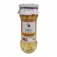 Tarro de espárragos blancos de Navarra extra 8/12 piezas muy gruesos, cojonudos. El Navarrico