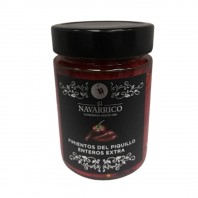 Pimientos de piquillo enteros extra el Navarrico