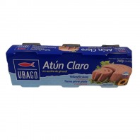 Atún claro en aceite de girasol 3x80g
