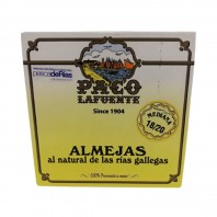 Almejas al natural 18/20 piezas