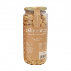 Bote de 440g de almendras fritas marcona Salmentum