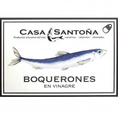 Boquerones en vinagre de Casa Santoña en Salazones Diego