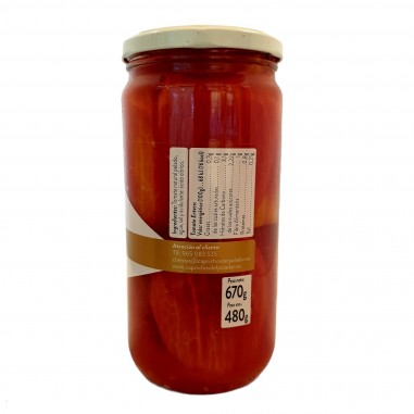 Tomate entero 670g