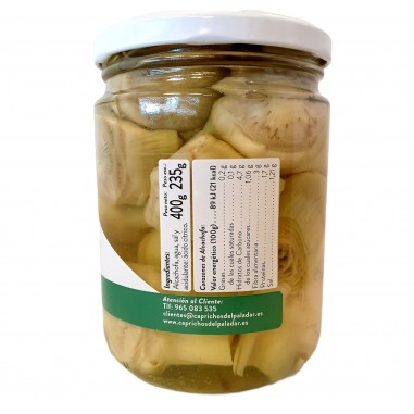 Corazón de alcachofa 12-14 piezas