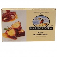 Lata de 120ml de Pulpo en Salsa Marinera Mariscadora