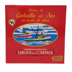 Lata de 550g de Filete de Caballa Virgen del Carmen