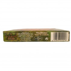 Lata de 180g de Mejillones Fritos en Aceite de Oliva Escuris 13/18 Piezas 2