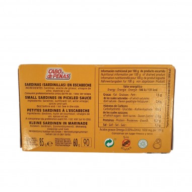 Sardinillas en escabeche  6/10  piezas