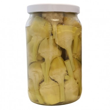 Alcachofa semilarga natural 26-28 piezas