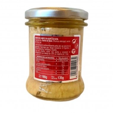 Bonito del norte en aceite de oliva 190g