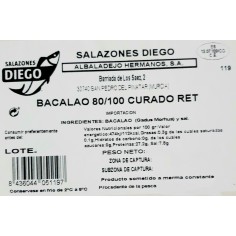 Bacalao curado 700gr 2