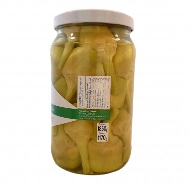 Alcachofa semilarga natural 26-28 piezas