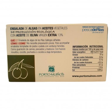 Ensalada algas en aceita oliva 120g