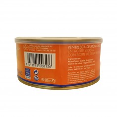 Ventresca de atún claro 900g 2
