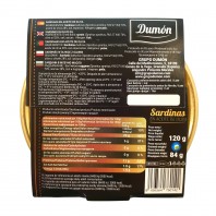 Sardinas en aceite de oliva  12/14  piezas