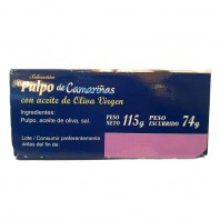 Pulpo con aceite de oliva virgen 115g