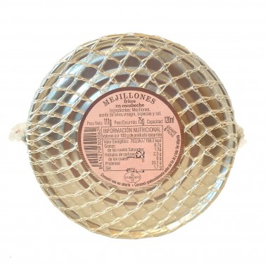 Mejillones fritos en escabeche 6 piezas