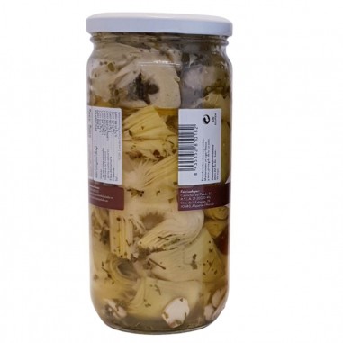 Mitades de alcachofa ibérica 650g