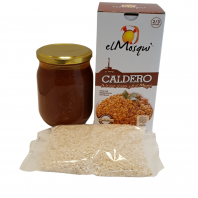 Caldo con sofrito para arroz caldero - 6 unidades