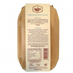 Lata de 250g de Pimientos de piquillo rellenos de rape 4 unidades. Rosara 2