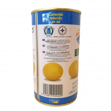 Aceituna rellena anchoa 150g