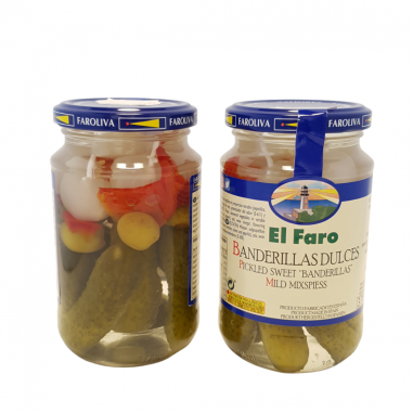 Banderillas dulces en vinagre 160g