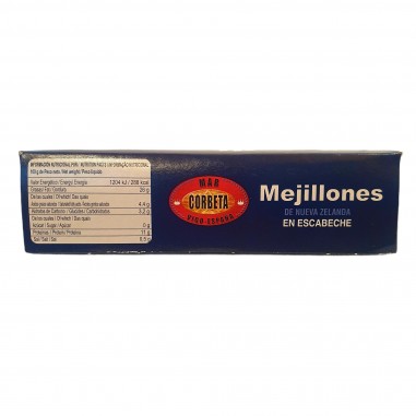 Mejillones en escabeche 20/30 piezas