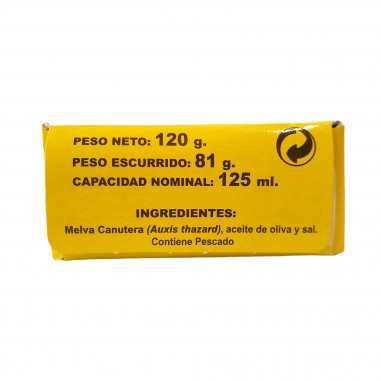 Filete melva canutera 120g