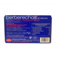 Berberechos natural Rías Gallegas 30/40 piezas