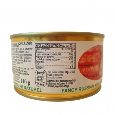 Cangrejo Real Ruso 60% patas