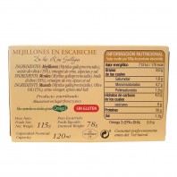 Mejillones fritos en escabeche  7/10  piezas