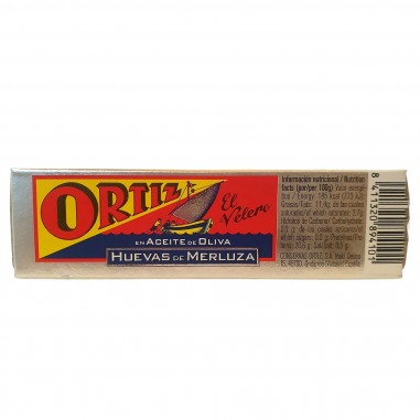 Huevas de merluza en aceite de oliva 120g