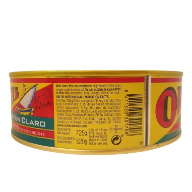 Atún en escabeche 700g