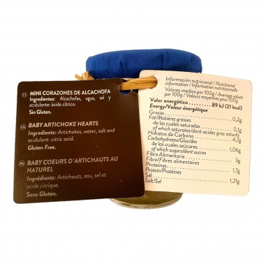 Orza de corazones de alcachofa 30 piezas