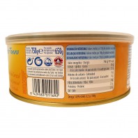 Atún claro en aceite vegetal 750g