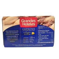 Chipirón relleno aceite de oliva 112g 2