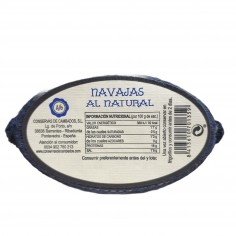 Navajas al natural 4/6 piezas 2