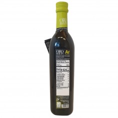 Botella cristal de 500ml de aceite de oliva virgen extra. Cosecha 2020/2021. Arbequina. Oro Bailén 2