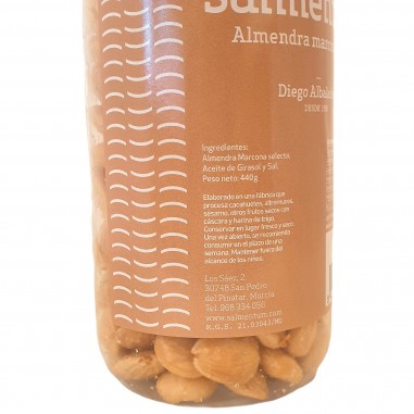 Bote de almendras marcona fritas 440g