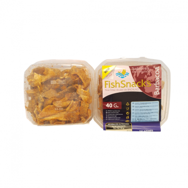 Crujiente bacalao barbacoa 40g
