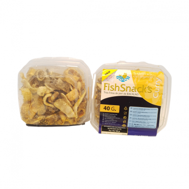 Crujiente bacalao curry 40g