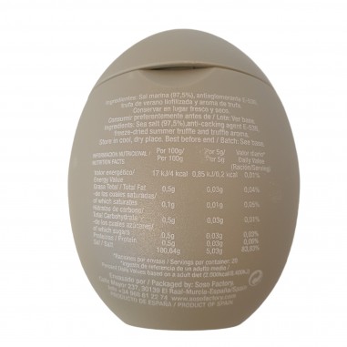 Flor de sal con trufa 100g